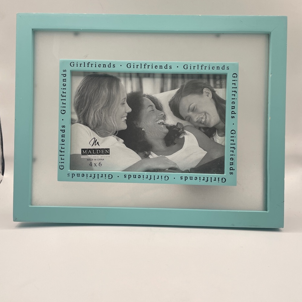 Malden Aqua Picture Frame girlfriends